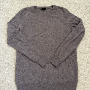 Bloomingdale's Men's Charcoal Crewneck Sweater